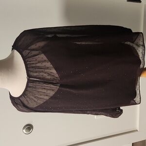 Point Sur purple blouse with cami